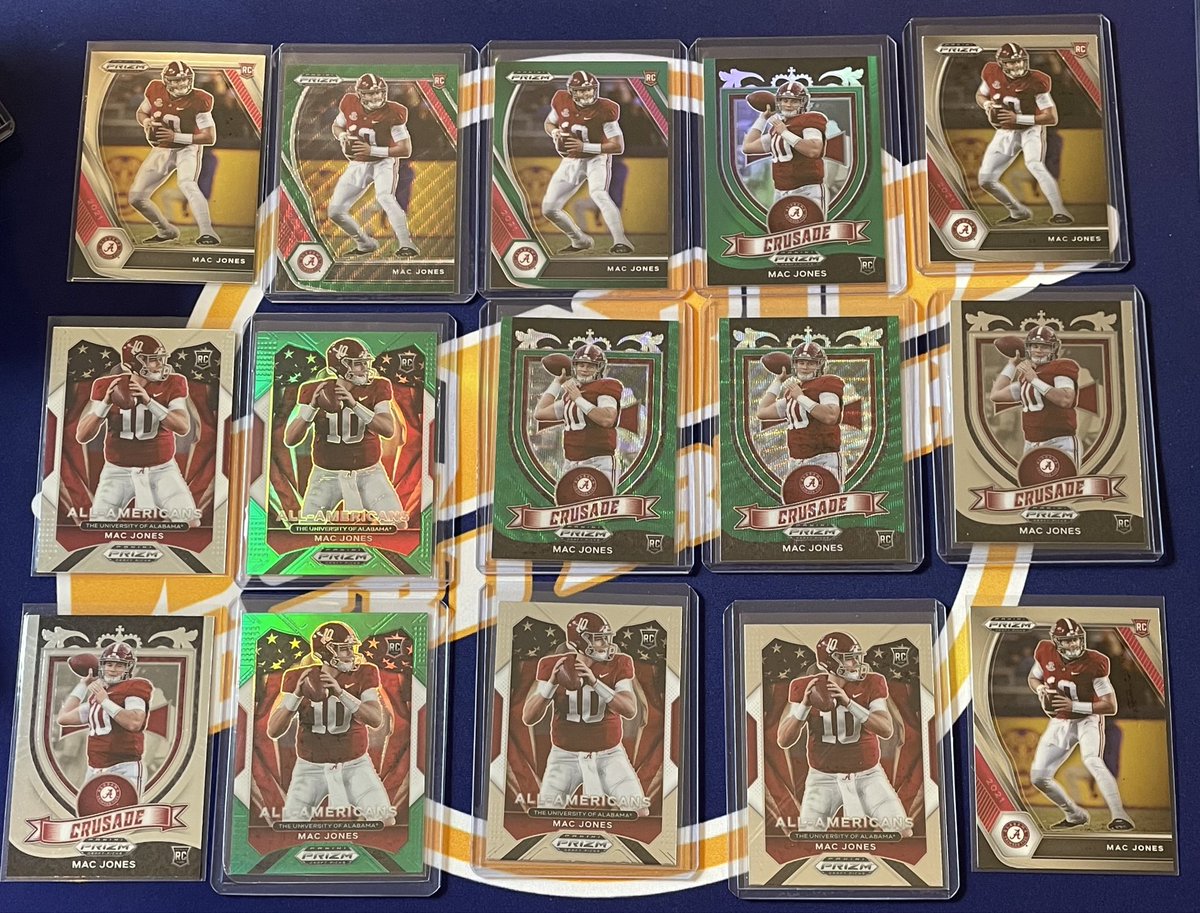 WarriorCards's tweet image. Mac Jones Rookie Lot

$65 Shipped

@HobbyConnector @sports_sell