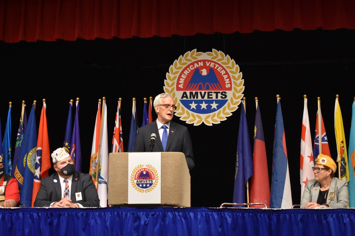Thank you, <a href="/SecVetAffairs/">VA Secretary Doug Collins</a> for your words and attendance as we kickoff our 76th National Convention.