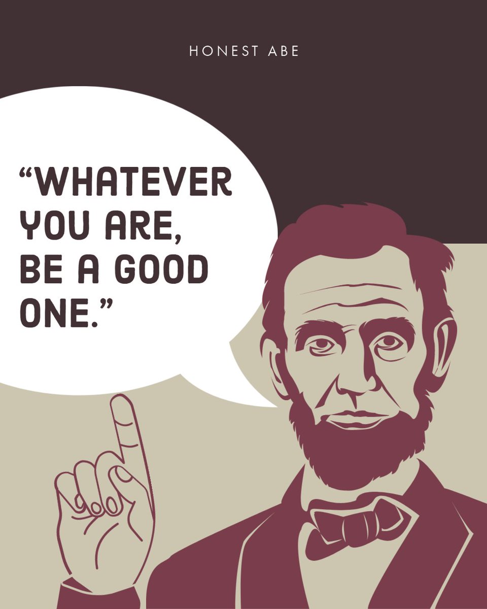 LivingOnFreedom's tweet photo. “Whatever you are, be a good one.”
― Abraham Lincoln
#guffstack #success #qoute #AbrahamLincoln https://t.co/5CsK2XenXt