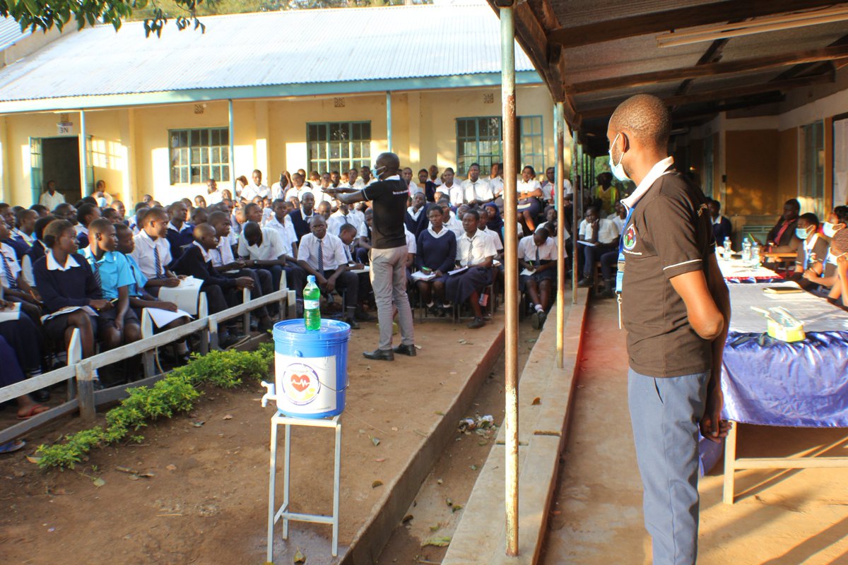 macohelp's tweet photo. Today we did  COVID-19 sensitization at St Paul's Ebusia High School https://t.co/5Qc5uHGy0L
