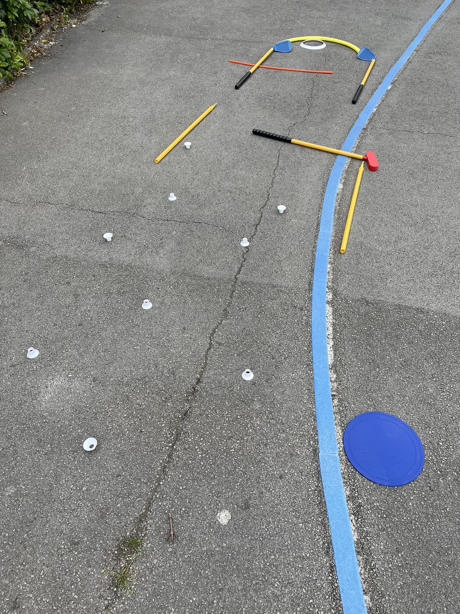 Week 4 of Primary Summer Camp.

I have managed to convince students to create their own colorful and creative crazy golf holes, rather than drastically guess my age incorrectly ⛳️ 

#Primary #PE