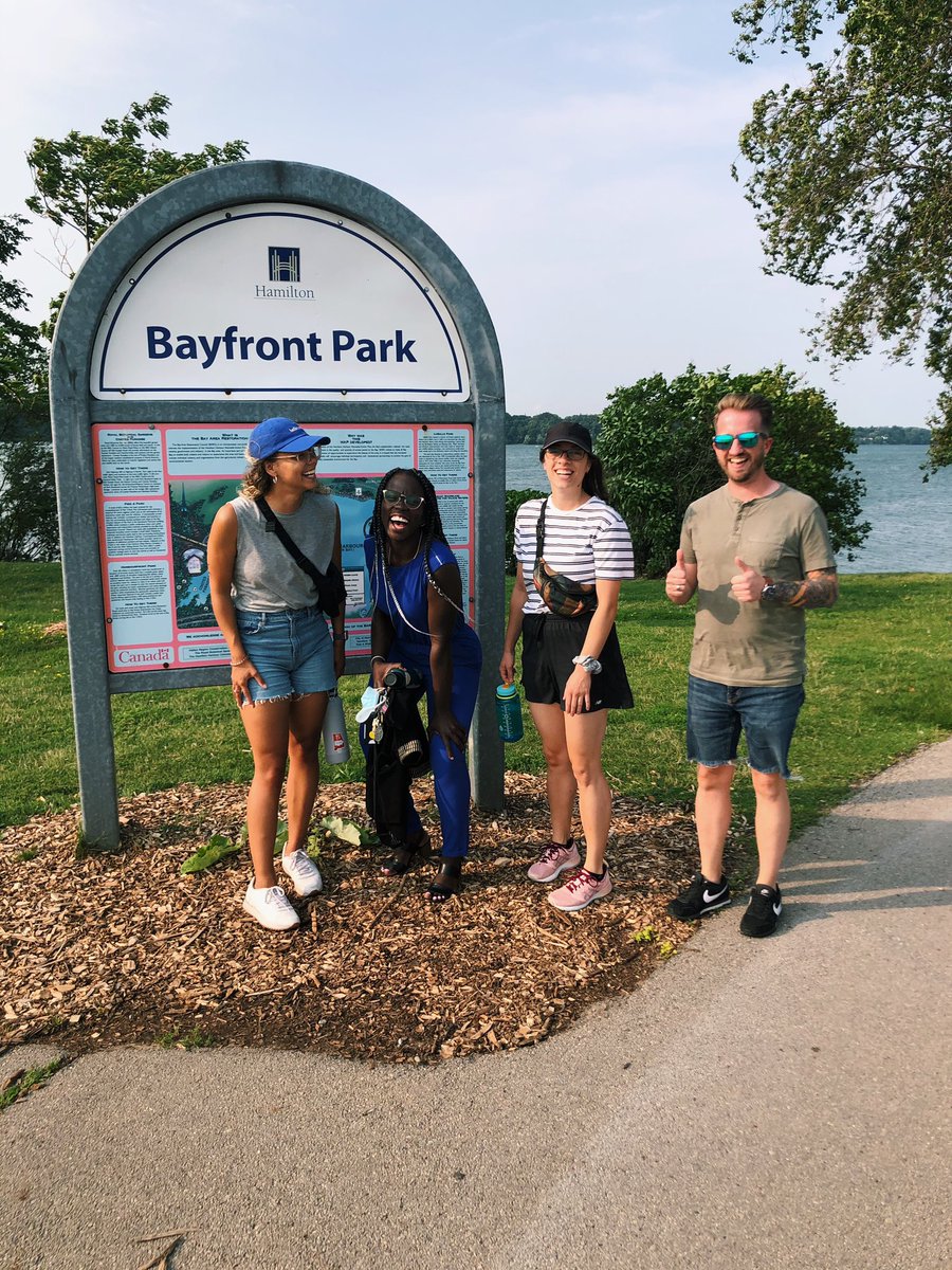 The YEP Team walked for miles at beautiful Bayfront Park in support of #WAMHamilton. Congratulations to @YWCA_Hamilton on reaching your Walk a Mile goal! 👠👟👠👟