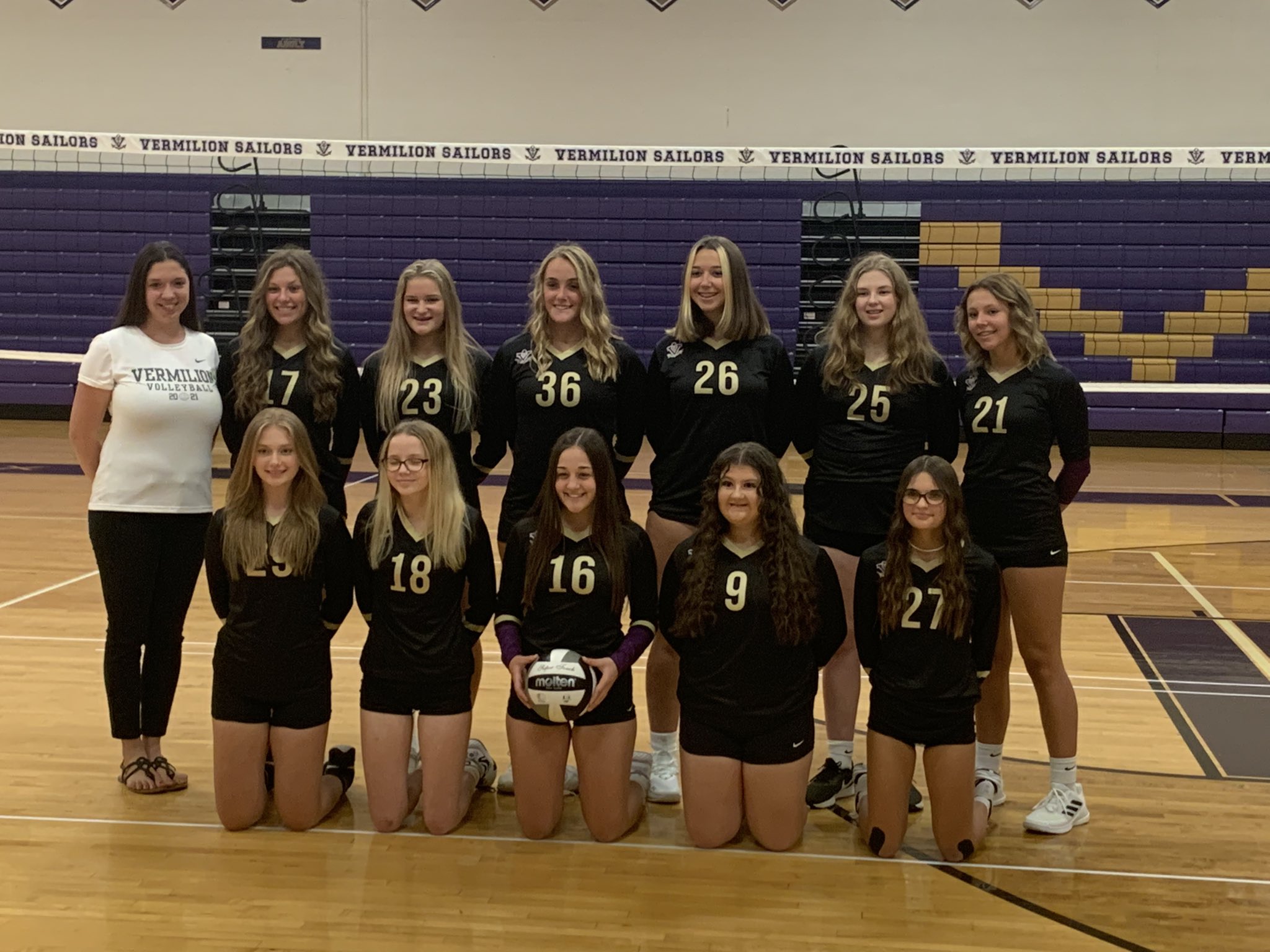 Vermilion Athletics on Twitter "Sailor JV Volleyball! vermilionvball…