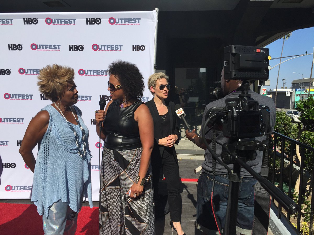 In celebration of @Outfest 2021. #TB to @Thelma_Houston and Director @CFitz_ at their sold-out LA Premiere of @jewelscatch1doc! Thank you #Outfest! We loved opening in our hometown! #JewelsCatchOne Distributed by @ava’s @ARRAYNow. Produced by @DancingPics. #LoveWins #BeAVoice