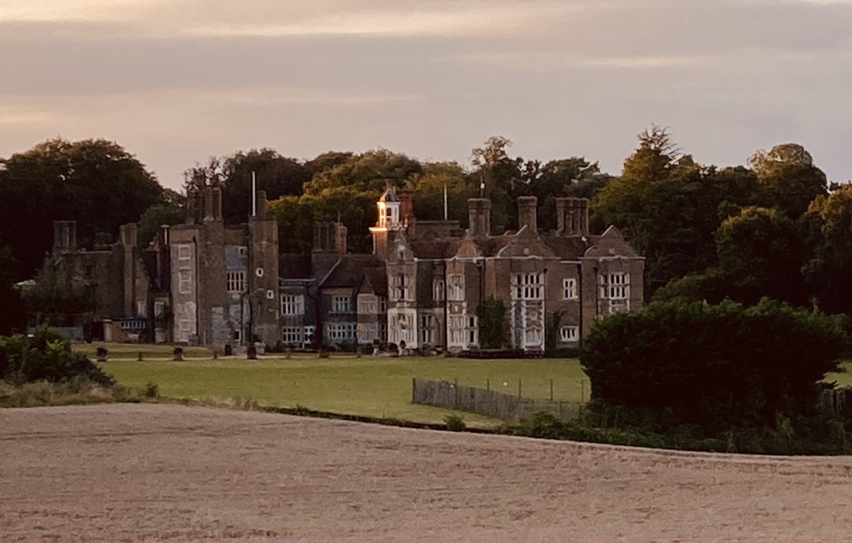 The school looking particularly lovely tonight.