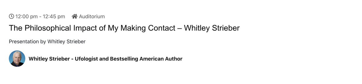 makingcontactca's tweet photo. RIGHT NOW! 🌐

The Philosophical Impact of My Making Contact 🛸

Presentation by @WhitleyStrieber 

For more information visit https://t.co/JyKLyLlYck 🌐 

#MakingContactCampus #UFOTwitter #ContactTour #EndUAPSecrecy #UAPActNow #CE5 #NewParadigm https://t.co/agKwAser00