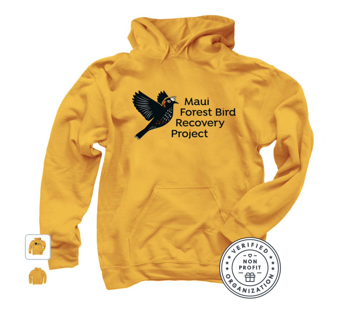 The online store with our Maui Forest Bird Recovery Project shirts is open! If you would like to purchase shirts with our logo on it visit:
bonfire.com/new-mfbrp-logo…
This shirt campaign will be active for two weeks so get yours today!