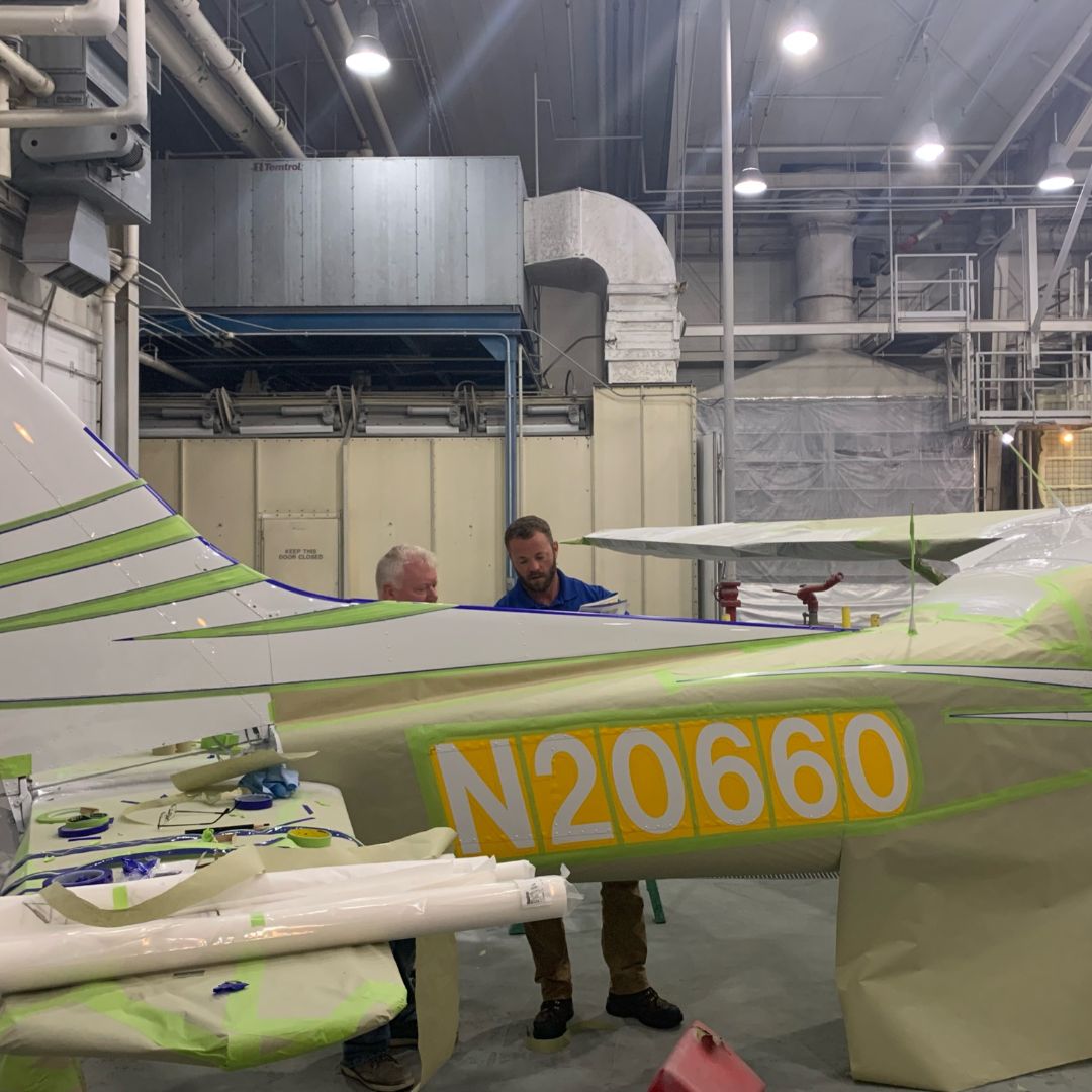 mbflightschool's tweet photo. It's so satisfying to follow the process and see the final product. Our professional craftsmen did an excellent job, and we can't wait to get it up in the air!
#myrtlebeach #airport #myr #kmyr #myrtlebeachairport #comeflywithme #mbacademyofaviation #futurepilot https://t.co/jpjLoc5CE6