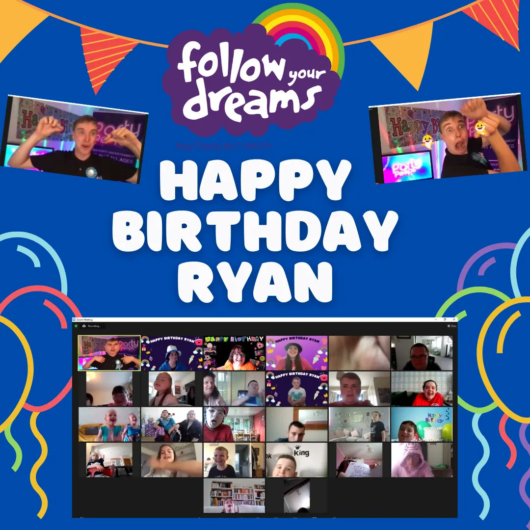 whatdidoes's tweet photo. We would like to say a big happy birthday to the simply incredible Ryan from Party Peeps. Thank you for all the fun and laughter you have brought to our homes over the past year!  The children and young people absolutely adore you, and thank you for sharing your birthday https://t.co/7qxSm3lxI8