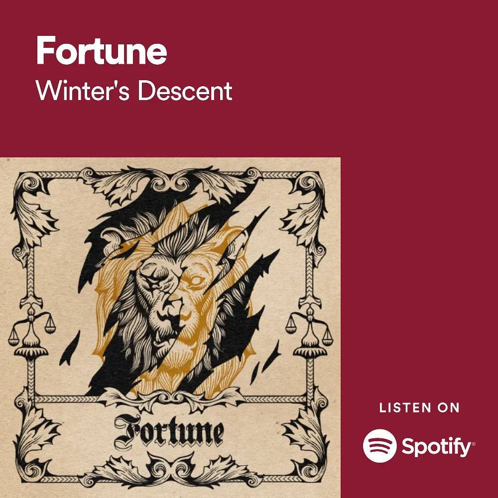 WintersDescent's tweet photo. Listen to our single "Fortune" on Spotify 💪⚡️ 
Throw it on your workout, metal music or alternative playlists and inject a little slap into your day!🤘

https://t.co/0EWp0KzAnf https://t.co/ZFCXZf2oxp