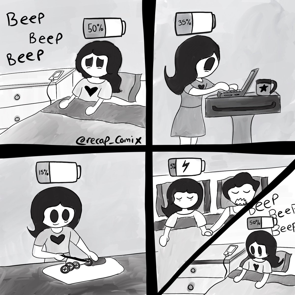 recap_comix's tweet photo. “Cycle”: A diary comic. https://t.co/redc5I2mkA