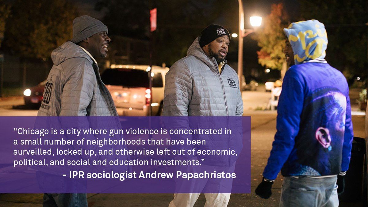 .<a href="/AVPapachristos/">Andrew Papachristos</a>, <a href="/LASillinois/">U of I College of LAS</a>’s Ruby Mendenhall, @robvargas21, <a href="/SAKimFoxx/">State’s Attorney Kim Foxx</a>, <a href="/ChicagoCred/">Chicago CRED</a>’s Jalon Arthur, and <a href="/nlkerr56/">Norman Livingston Kerr</a> spoke at an <a href="/ASAnews/">ASA Sociology</a> panel that examined Chicago’s “unfathomable violence” and efforts to prevent gun violence. spr.ly/6013yUSrT