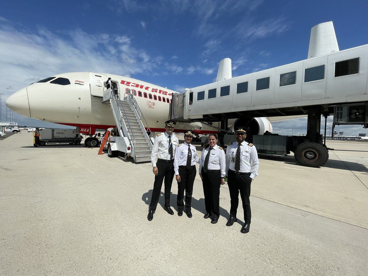 Nivedita Bhasin (@nivedita_bhasin) on Twitter photo Another #WorldRecord comes home to India 🇮🇳
Speed Record over a Commercial Airline Route
From <a href="/Dulles_Airport/">Dulles Airport (IAD)</a> to <a href="/DelhiAirport/">Delhi Airport</a>
It’s none other than India’s #FlagCarrier @airindiain 🇮🇳
Thank you #Pilots #Despatchers <a href="/AAI_Official/">Airports Authority of India</a> <a href="/airsports_fai/">FAI</a> #AeroClubOfIndia Another #WorldRecord comes home to India 🇮🇳
Speed Record over a Commercial Airline Route
From <a href="/Dulles_Airport/">Dulles Airport (IAD)</a> to <a href="/DelhiAirport/">Delhi Airport</a>
It’s none other than India’s #FlagCarrier @airindiain 🇮🇳
Thank you #Pilots #Despatchers <a href="/AAI_Official/">Airports Authority of India</a> <a href="/airsports_fai/">FAI</a> #AeroClubOfIndia