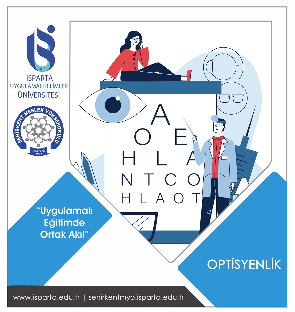 isubu_senirkent's tweet image. 3 dönem ders, 1 dönem işyeri uygulamasıyla nitelikli eğitim sunan teknik programlarımızdan; #İnşaatTeknolojisi #Optisyenlik ve #BilgisayarProgramcılığı seni bekliyor.  #ISUBÜ #SenirkentMYO #YKS2021 #YKSTercih2021 #YKS2021Tayfa @isubu32 @ProfDiler