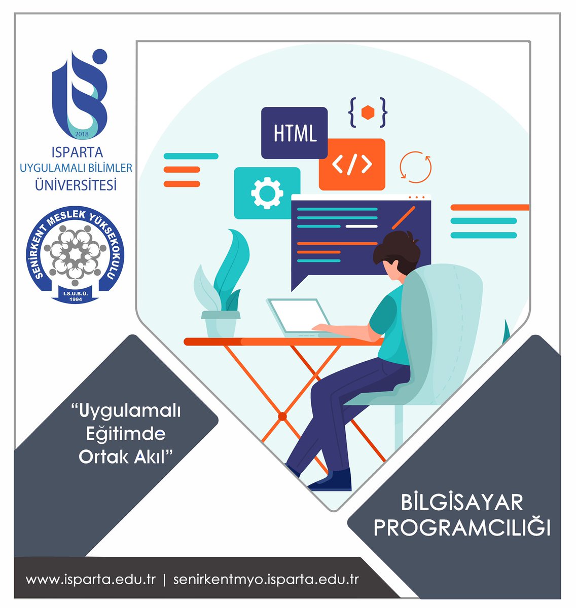isubu_senirkent's tweet image. 3 dönem ders, 1 dönem işyeri uygulamasıyla nitelikli eğitim sunan teknik programlarımızdan; #İnşaatTeknolojisi #Optisyenlik ve #BilgisayarProgramcılığı seni bekliyor.  #ISUBÜ #SenirkentMYO #YKS2021 #YKSTercih2021 #YKS2021Tayfa @isubu32 @ProfDiler