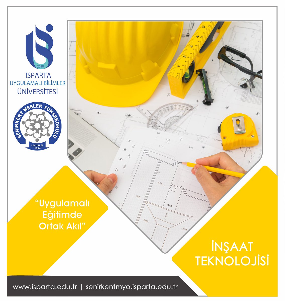 isubu_senirkent's tweet image. 3 dönem ders, 1 dönem işyeri uygulamasıyla nitelikli eğitim sunan teknik programlarımızdan; #İnşaatTeknolojisi #Optisyenlik ve #BilgisayarProgramcılığı seni bekliyor.  #ISUBÜ #SenirkentMYO #YKS2021 #YKSTercih2021 #YKS2021Tayfa @isubu32 @ProfDiler