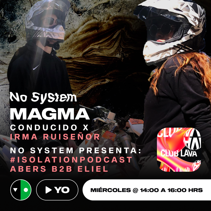 Sorrymlate's tweet photo. #Magma está al aire #np Cadena Nacional - Vaya Vaya . Hoy es miércoles de No system estrenando, #IsolationPodcast: Abers b2b Eliel 🙂
En vivo desde YO 🖤💚 https://t.co/wtAdhS0wa6
Conduce: @irmaruisenor https://t.co/ufzamRj1GQ