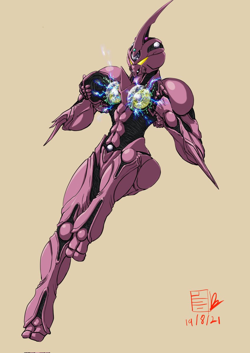 PSantheran's tweet photo. Guyver II F . I really like the design of the female Guyver. I am still not used to drawing female characters.... #guyver #guyver2f https://t.co/gqFoUHmYpm