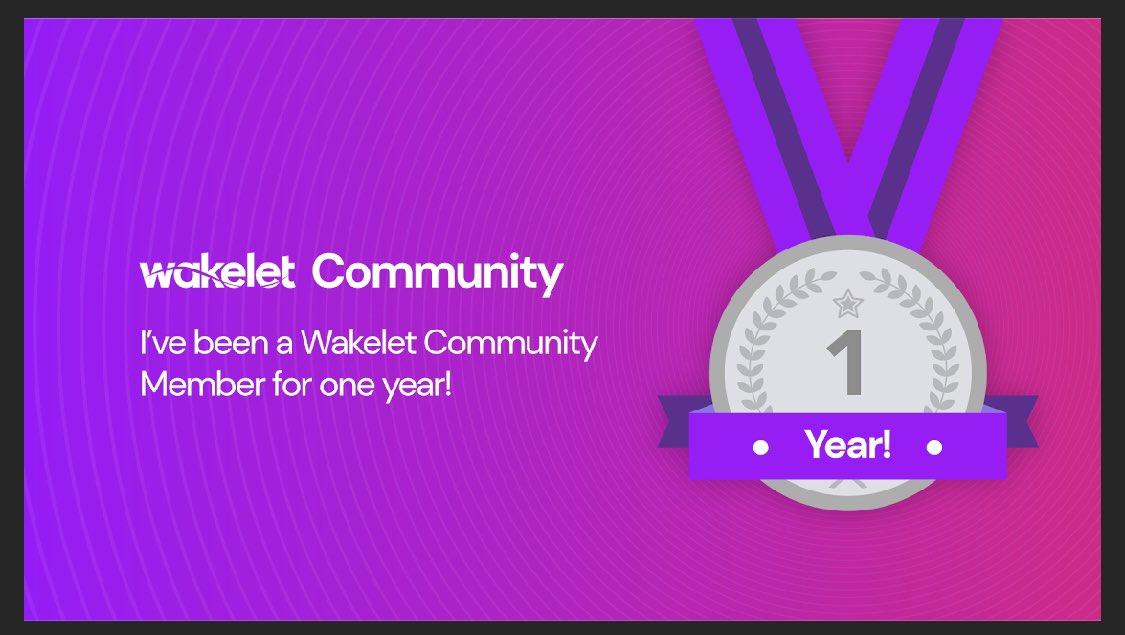 YaritzaV_'s tweet image. It’s officially my 1 Year @wakelet #CommunityMember anniversary 🎉🎉

If you haven’t already done so, be sure to join the #WakeletWave 🌊

#WakeletAmbassador 🤖