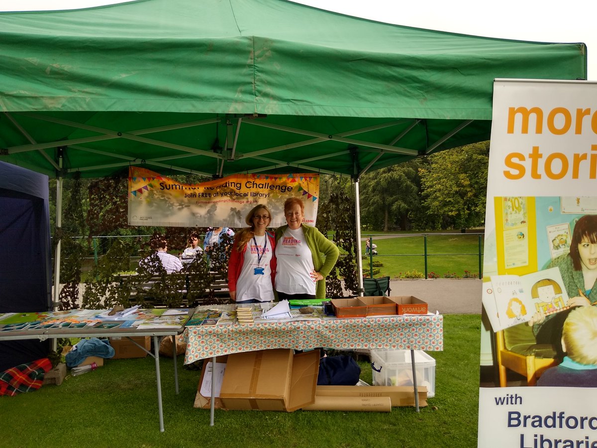 BookstartBFD's tweet photo. Bradford Libraries had a fun day promoting the library service at Cliffe Castle today. Bookstart Bear even made a dancing appearance! 🐻
@bradfordlibs247 https://t.co/sOy6VYiT6V