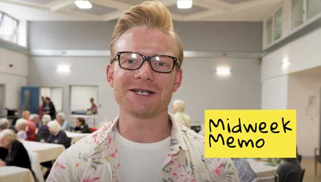 Stuart Burke brings us this week's Midweek Memo direct from Summer Rendezvous (our holiday at home for older people).

youtu.be/oMOjv6Hvs_k