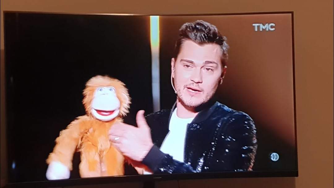cecebart's tweet photo. Ce soir, soirée television devant @Jeffpanacloc @JeanMarcOff pour les 2 spectacles. https://t.co/tkCJ9ssncM