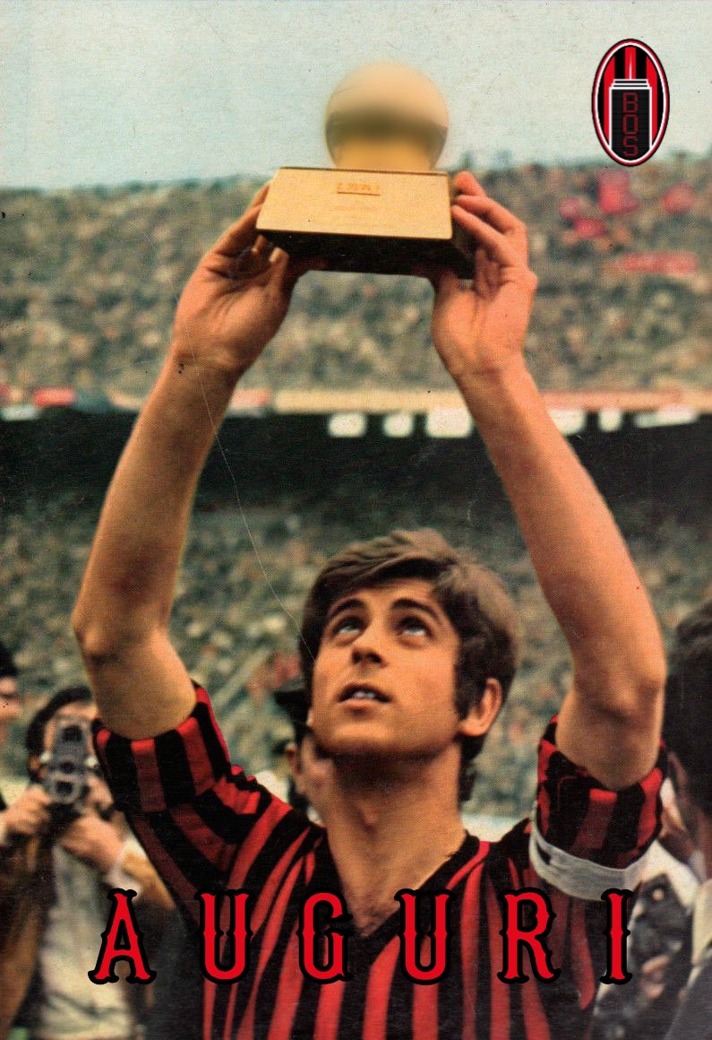 Happy 78th Birthday to il ragazzo d oro, Gianni Rivera.    