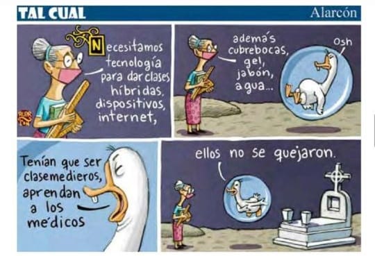 PorCapitulo's tweet photo. Imprecisiones y titubeos de la Secretaría de Educación en la fallida estrategia de regreso a clases. El problema no es la carta, el problema es la falta de condiciones seguras en pleno ascenso de la pandemia.
 #MxM #Educar #Dignificar #Rescatar #COVID19 #FelizMiercoles https://t.co/8Hhhk28G8i