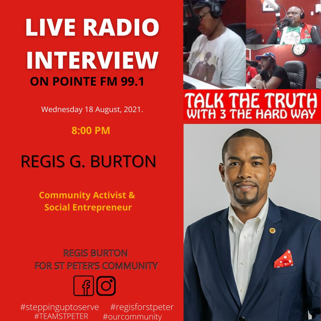 🚨 Join us TONIGHT on Pointe FM 99.1 FM on  TALK THE TRUTH 8:00 PM!

#steppinguptoserve #regisforstpeter #TEAMSTPETER #ourcommunity