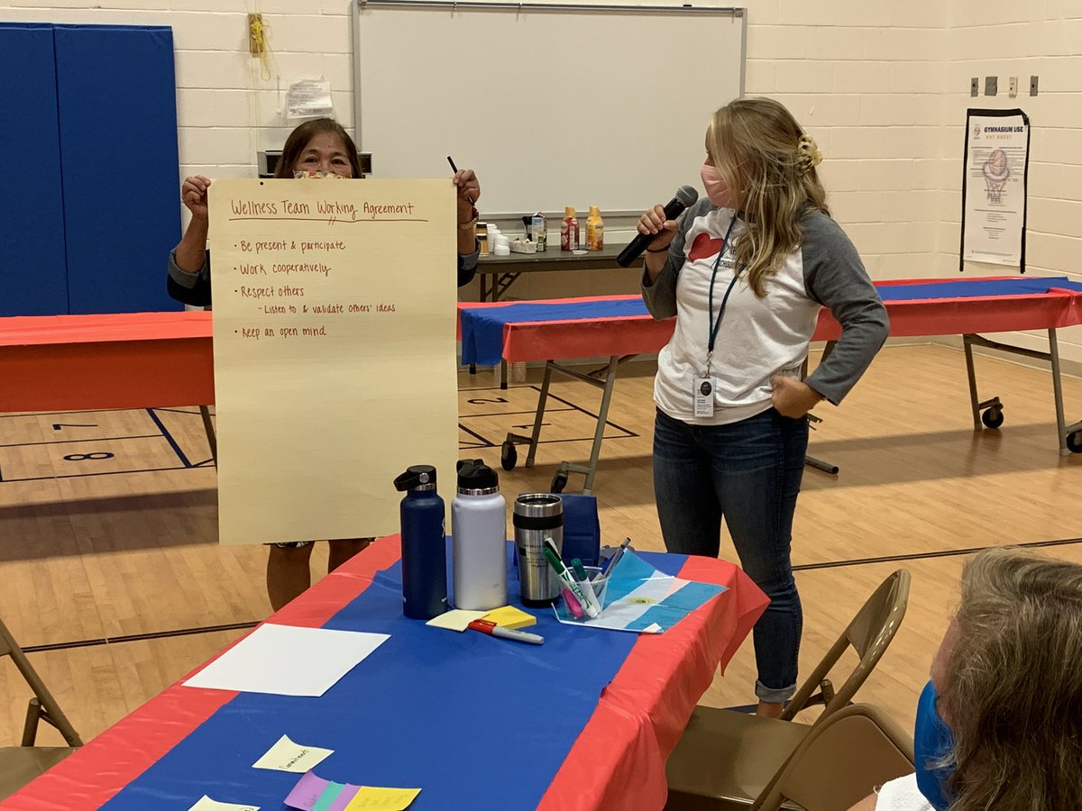 Writing working agreements in CLTs while surrounded by others doing the same thing? Why not?! Our staff is SO excited to work together and make this a fabulous learning year! @FCPSR2 @FCPS_TitleI