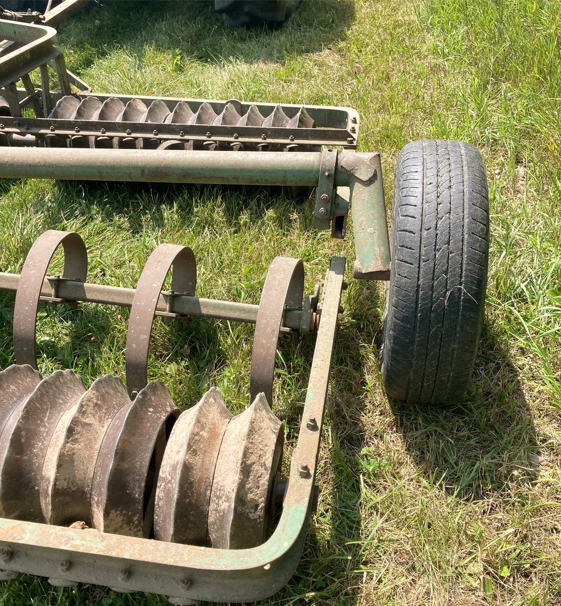 thelindseyway's tweet photo. We have a saying when farming for wildlife, “If you’re not tearing stuff up, you’re doing it wrong!”
We’ll have this cultipacker up and running in no time, it’s #foodplotweek ! https://t.co/mAcj9YqCAQ