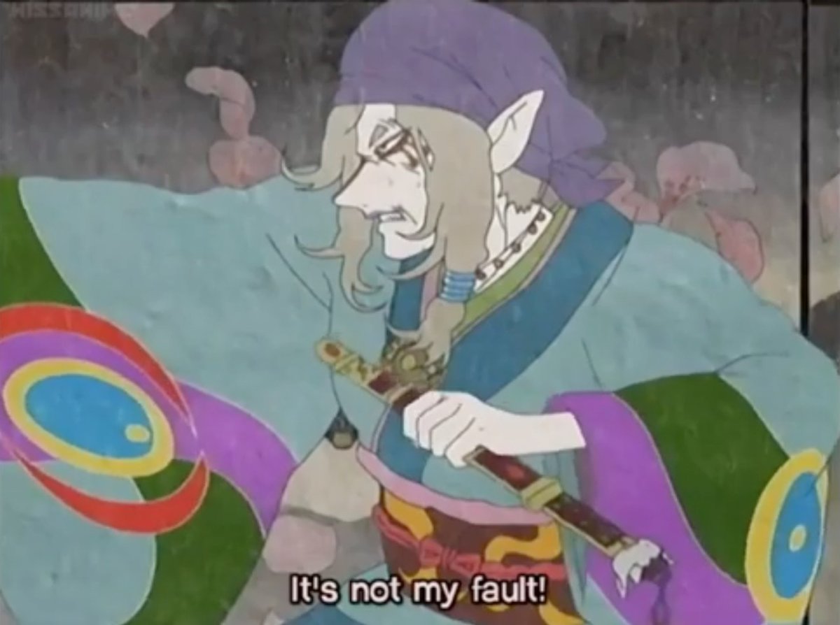 foxcharas's tweet image. Today's fox-themed character is the medicine seller/kusuriuri from mononoke!