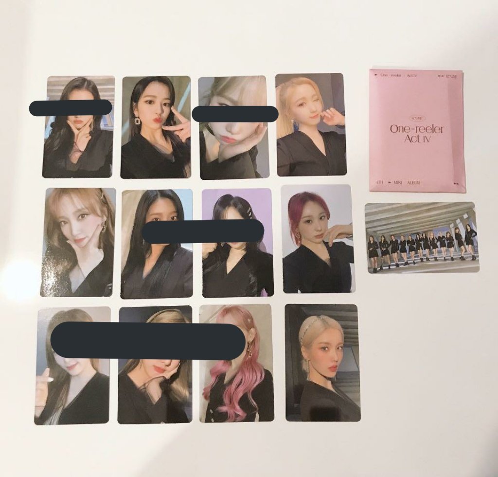 🌸 IZ*ONE satış 
Yakın zamanda elimde olurlar
2pc - 14tl (grup pcı alana dış kabınıda gönderirim)
Ödeme iban/pa*para kargo ne isterseniz🥺