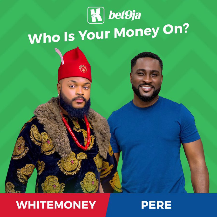 AlexisBankx's tweet photo. Who is your money on?

Whitemoney - RT

Pere Like

 #BBNaijaShineyoureyes #BBNajia6 https://t.co/EHwn0KkOq5