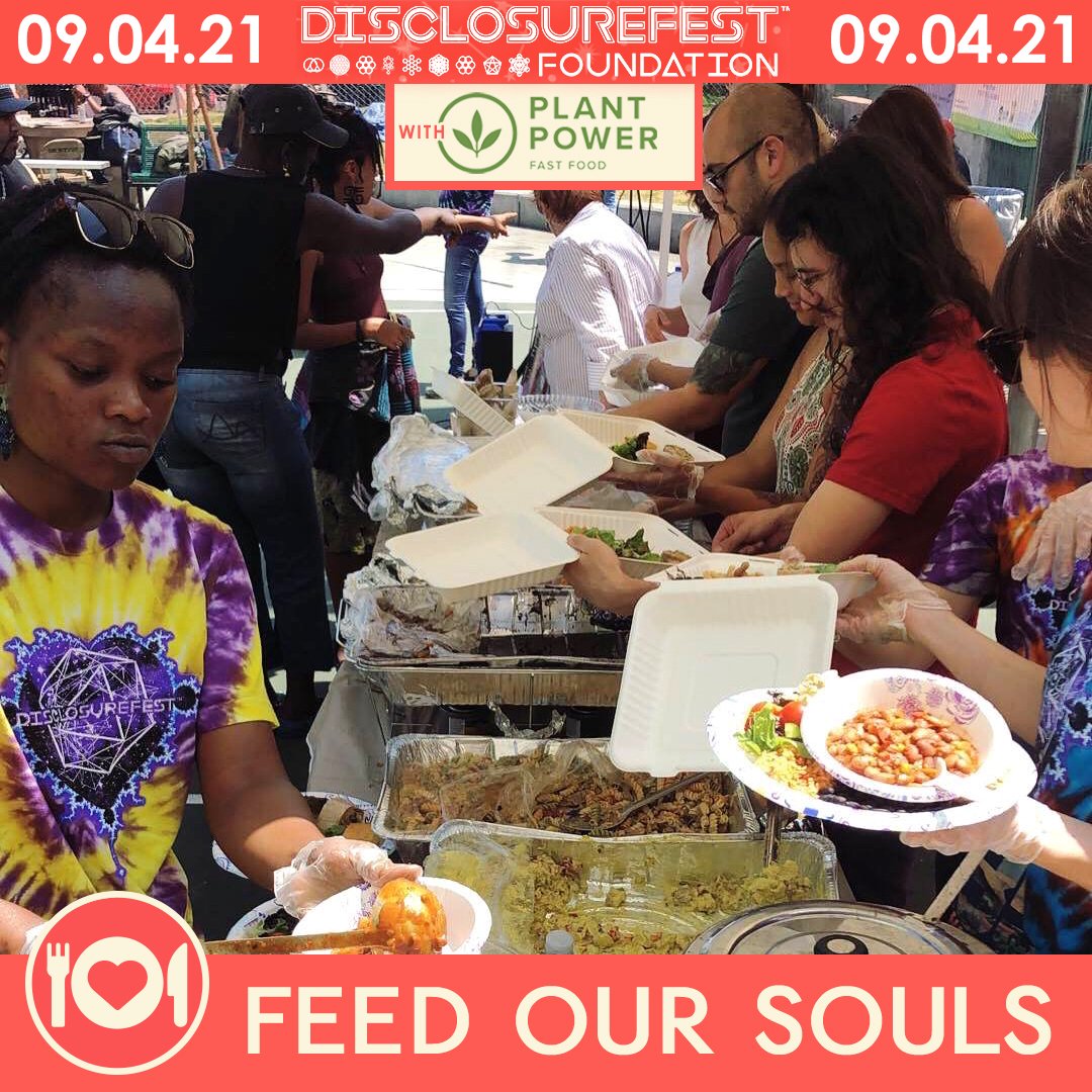 DisclosureFest™ (@disclosurefest) on Twitter photo We are in total gratitude
for our continued <a href="/disclosurefest/">DisclosureFest™</a>
Feed Our Souls Initiative
partnership with @plantpowerfastfood..
we couldn't do this without you!
Next Feed Our Souls Event - Sept. 4th, 2021!
👉 YOUR SUPPORT IS NEEDED!
💠 Donate or volunteer: disclosurefest.org We are in total gratitude
for our continued <a href="/disclosurefest/">DisclosureFest™</a>
Feed Our Souls Initiative
partnership with @plantpowerfastfood..
we couldn't do this without you!
Next Feed Our Souls Event - Sept. 4th, 2021!
👉 YOUR SUPPORT IS NEEDED!
💠 Donate or volunteer: disclosurefest.org