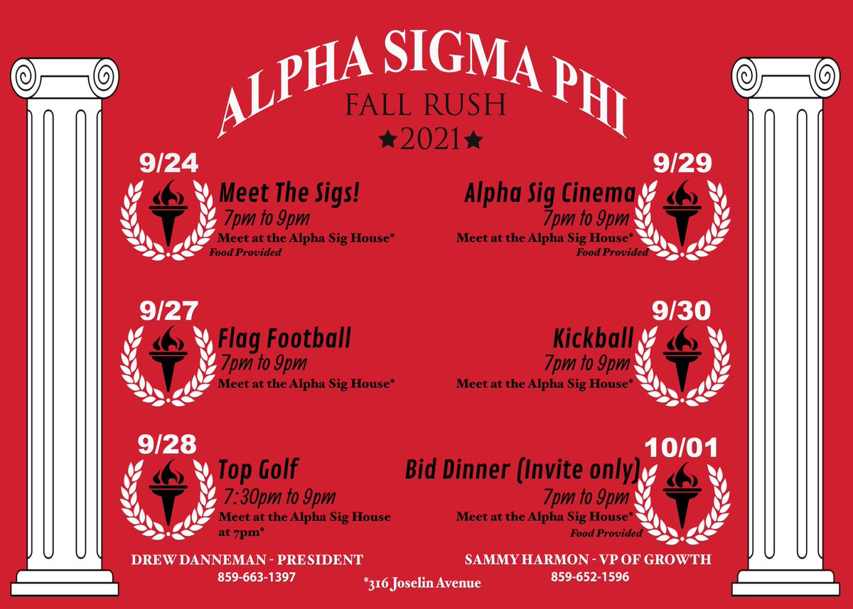 Alpha Sigma Phi | Beta Sigma tweet media