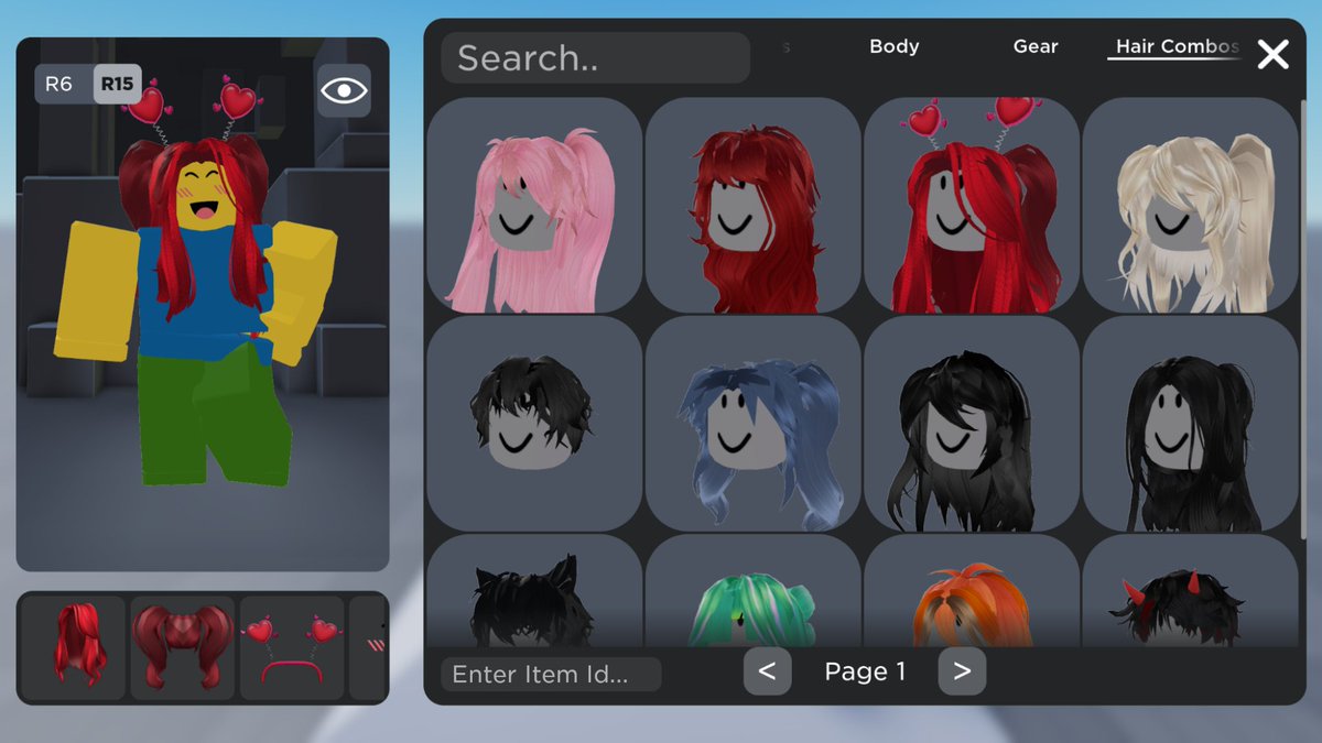 Muneeb on X: 📣Community Outfits update for Catalog Avatar