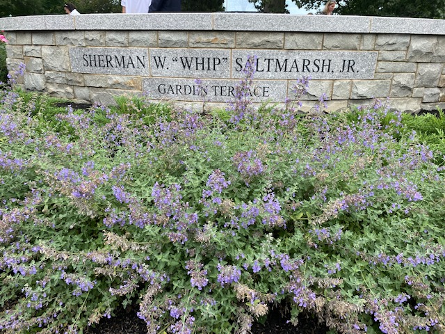 Winchester_MA's tweet image. The Sherman W. "Whip" Saltmarsh, Jr. Terrace dedication was held today.    We cannot thank Whip enough for his service and dedication to our community.