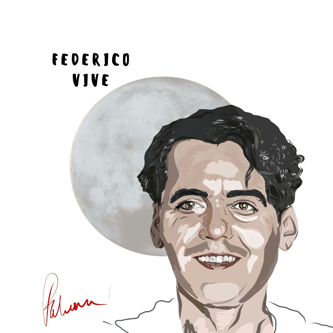 FEDERICO VIVE 🌜🕊️
#Lorca #FedericoGarciaLorca #FedericoVive #GarciaLorca  #illustrationart #ilustracion