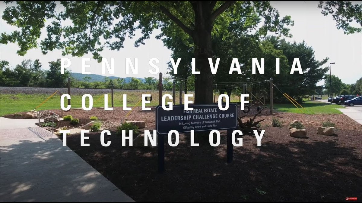 PennCollege's tweet photo. The new Fish Real Estate Leadership Challenge Course will benefit a wide variety of student and industry groups enhancing problem-solving, leadership, teamwork and communication skills. #pctgrateful #leadership #challengecourse #teamwork https://t.co/ZcZpd604px https://t.co/rvQ3eKKzmE