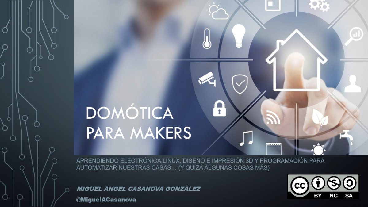 cajamakerspace's tweet photo. ⚠️Reunión de la semana:

🔶Taller de Electrónica Básica: Domótica para Makers

🎓Ponente: Miguel Ángel Casanova – Profesor, Maker y Mucho más!

📅Fecha y Hora: Jueves 19/08/2021 de 20:15h a 22:00h
🗺️Lugar: https://t.co/jBbj0IP6HB
ℹ️Dudas y preguntas: https://t.co/kEnfcknT5I https://t.co/oGtuEevhHP