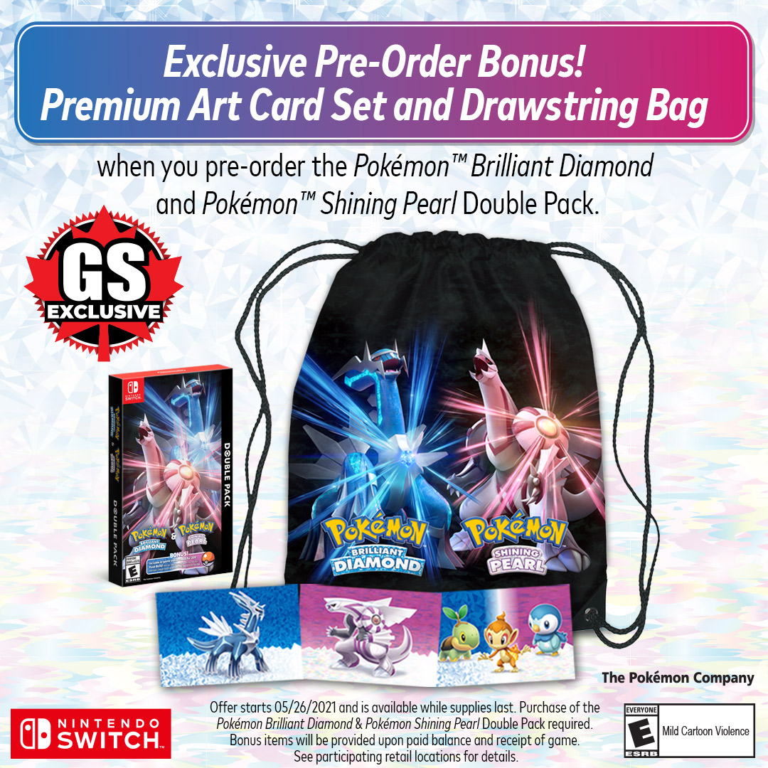 Pokemon Brilliant Diamond & Pokemon Shining Pearl Double Pack