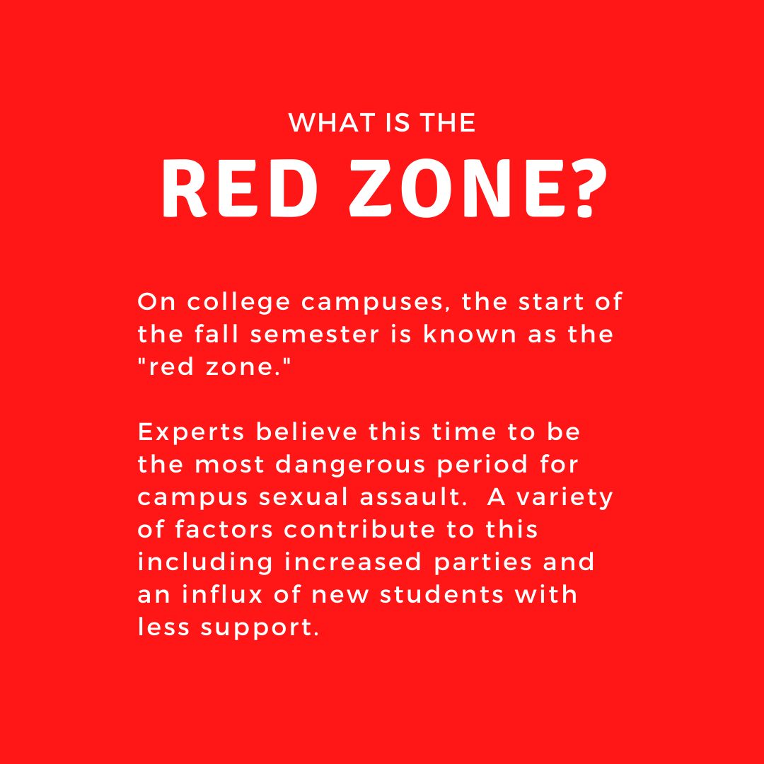 BAVOSMC's tweet photo. Returning to school is such an exciting time, but it is also a time of risk. Take a moment to learn about the #RedZone and how you can be proactive in preventing violence and changing the culture. https://t.co/xmBcHBfOfm