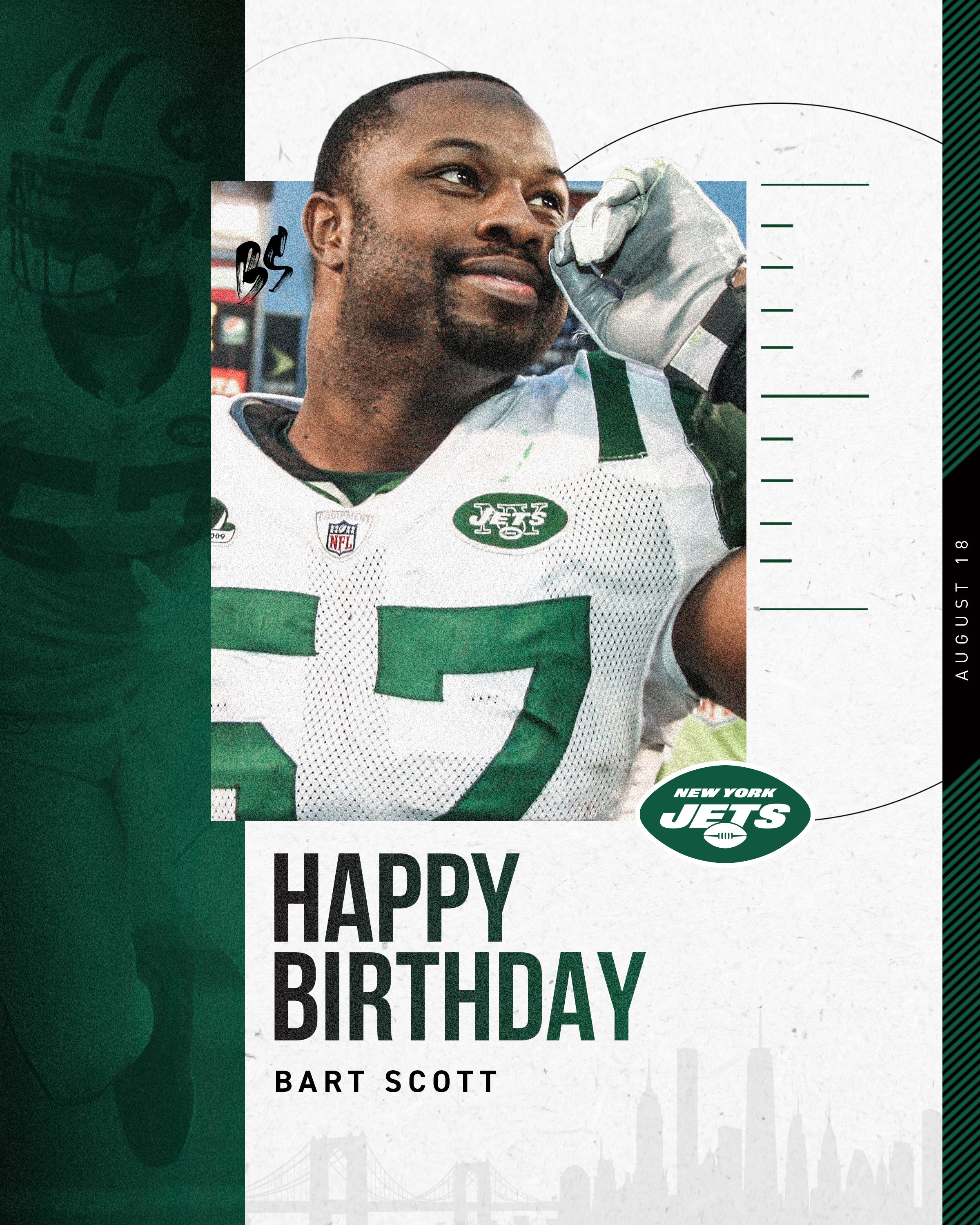 Bart scott cant wait gif