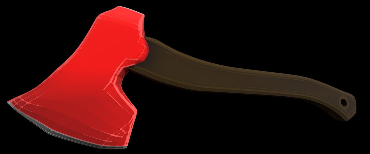 DobaxGaming's tweet photo. The First 3d model I ever made was an axe. This is WAY better. Proud of my progress so far. #solodev #indiedev #IndieGameDev #Blender3d https://t.co/9MeJgKRq1v