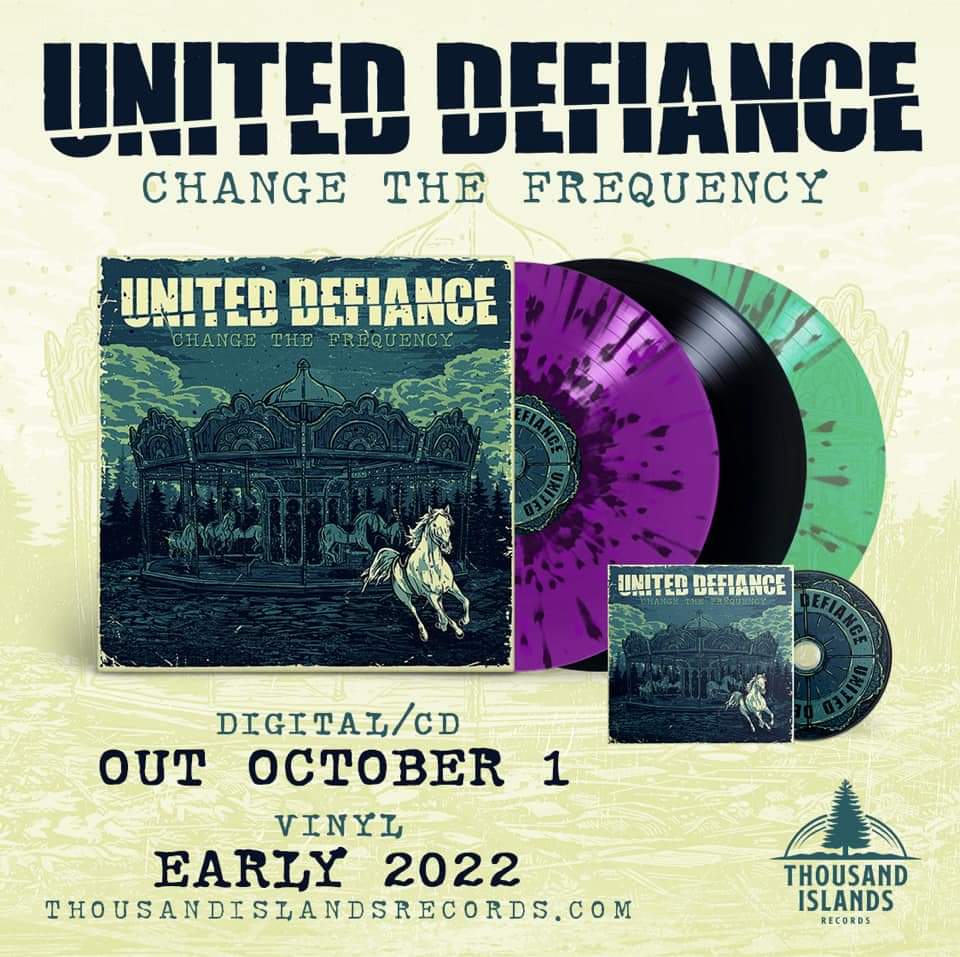 Noless1982's tweet photo. New record pre sell, single on 8/24 

#UnitedDefiance
#thousandislandsrecords
#vigilantartistmanagement
#punkrocksaveslives
#chargedheartproductions
#NolessProductions
#newrecord
#preorder
#newsingle
#punk
#punkrock
#changethefrequency https://t.co/23ee4VBPvf