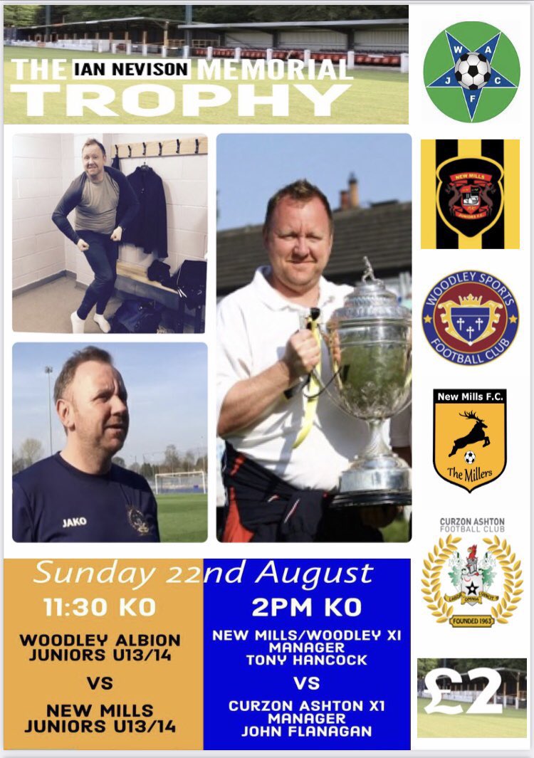 We’re mega excited for this event at Church Lane on Sunday, what a day it promises to be for a very very popular man. Please come along and support. Turnstiles and raffle will be cash only on the day please.