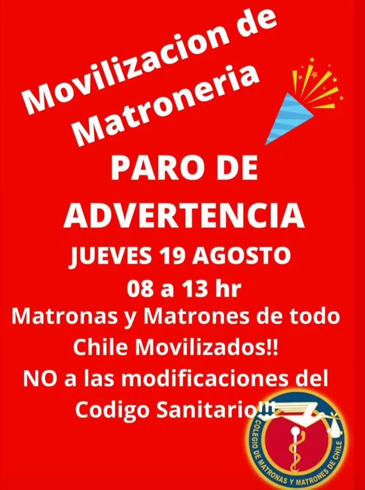 CataTorres2401's tweet photo. El día de mañana la Carrera Obstetricia de UNAB Santiago, se une a el paro! no al proyecto de ley de actualización del código sanitario. 
#MovilizaciónNacionaldeMatronería
#MatroneríaMovilizada #NoalCódigoSinelRojo https://t.co/no8RCahSec