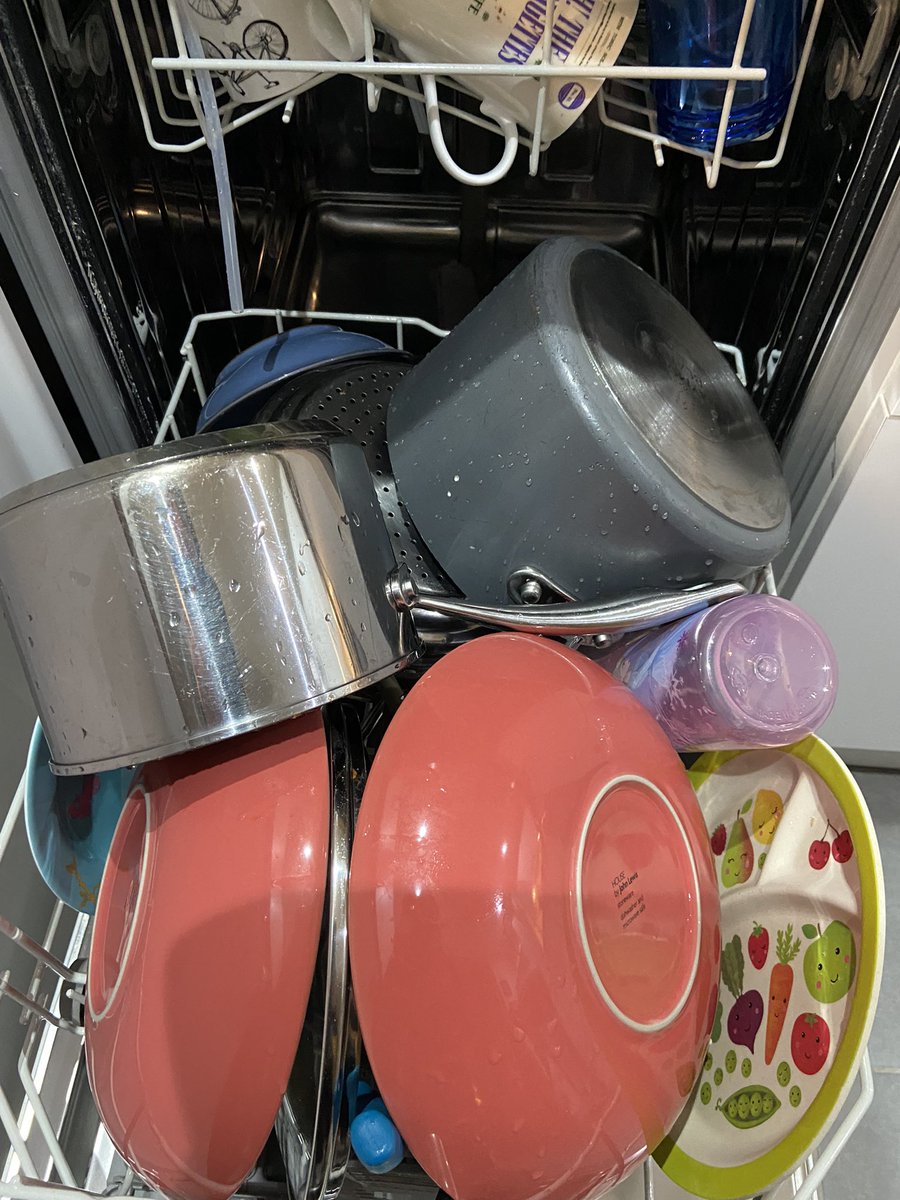 I married her before I ever saw her stack a dishwasher. I can’t take this anymore.