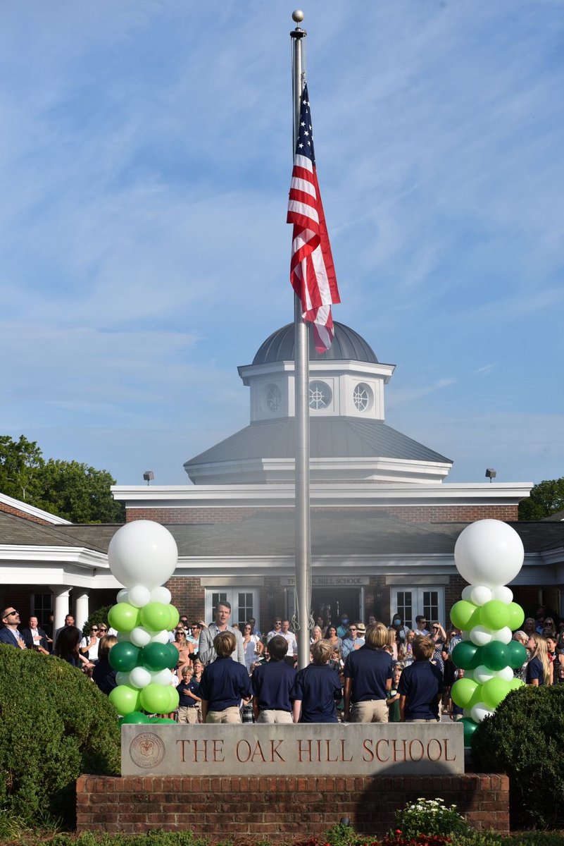 This felt so good! Welcome back ⁦<a href="/OakHillSchoolTN/">Oak Hill School</a>⁩!
